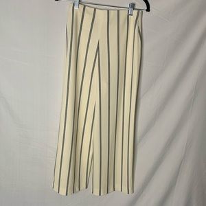 H&M WIDE LEG STRIPPED PANTS
